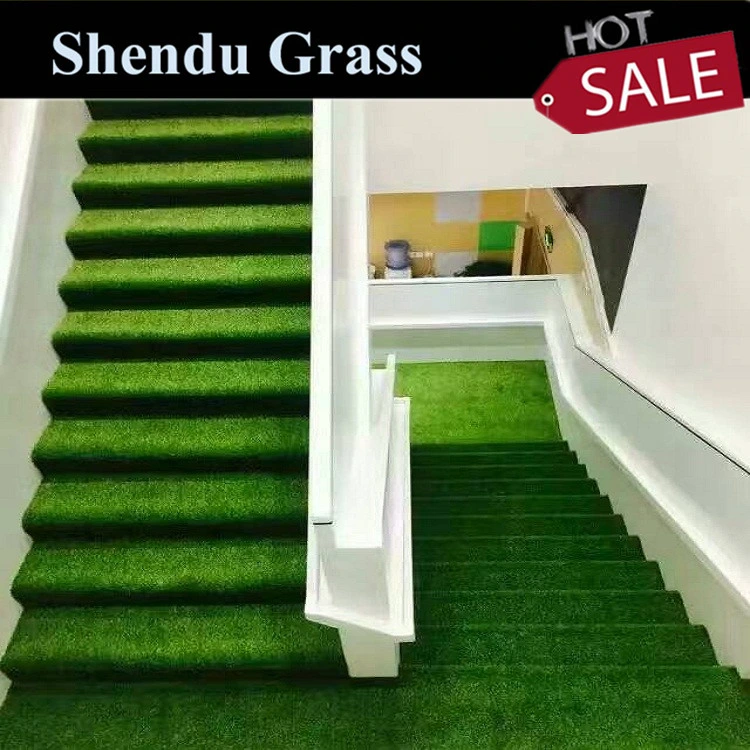 Building Stairs Green Decoration 20mm Economic Soft Artificial Grass Synthetic Turf