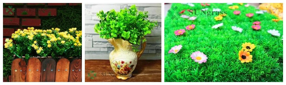 Decorative Artificial Wall Grass Synthetic Wall Grass Landscape Grass for Home Decoration