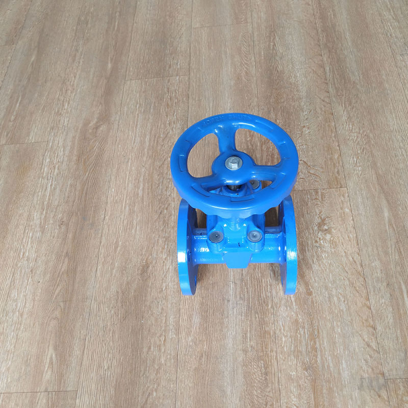 6 8 10 Inch Di / Cast Iron Sluice Socket End Resilient Seated Gate Valve for PVC Pipe