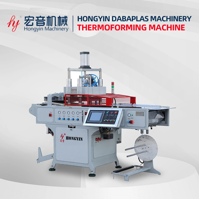 Hy-51/62 Disposable Pet Thermoforming Machine /PVC Forming Machine /BOPS Thermoform /PS Film Vacuum Forming Full Automatic Plastic Forming Machine