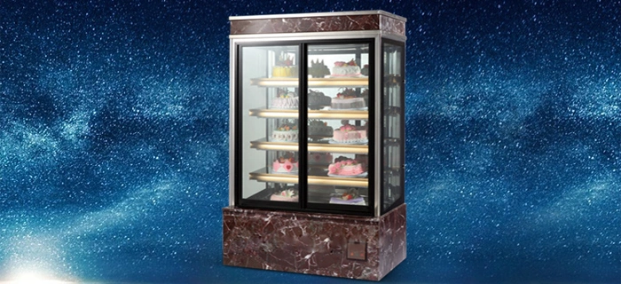 Dynamic Cooling Cake Display Chiller Confectionary-Showcases Bakery Display Cooler for Both