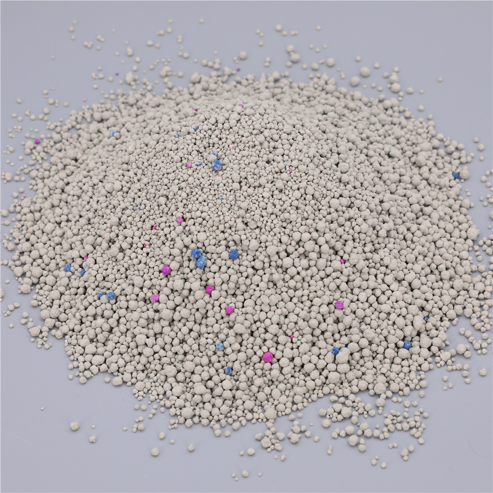 Customized Clumping Anti Bacteria Premium Bead Dust Free Bentonite Cat Litter Sand