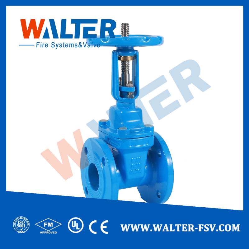 Rising Stem Resilient Seated Gate Valve DIN 3352