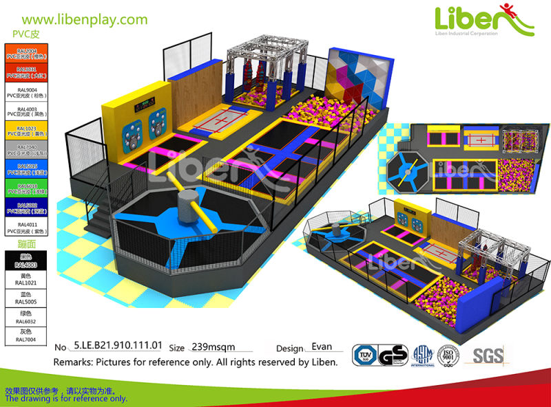 Buy Trampoline Park Equipment with High Performance Trampoline