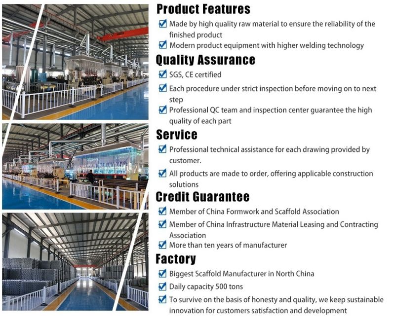 China Scaffolding Manufacturer Echafaudage Layher All Round Scaffolding