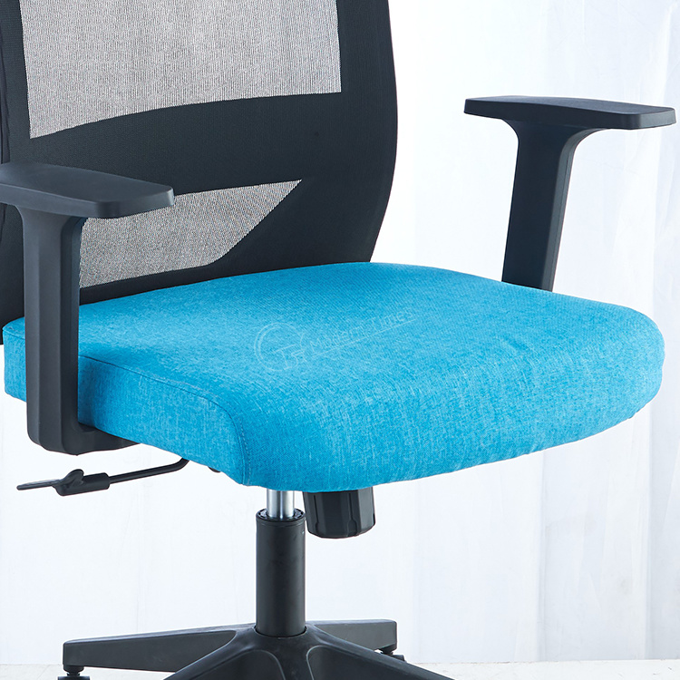 Adjustable Armrest Lumbar Support MID-Back Swivel Task Desk Chair Computer Chair