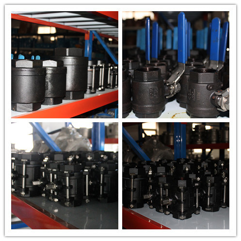 Single / Double Acting Pneumatic Ss 3PC Ball Valve