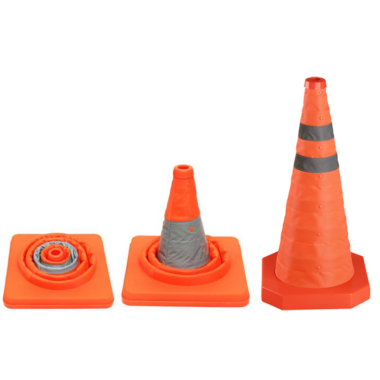 Collapsible Traffic Cones/Traffic Cone Sign/Multi Purpose Pop up Reflective Safety Cone Orange Color
