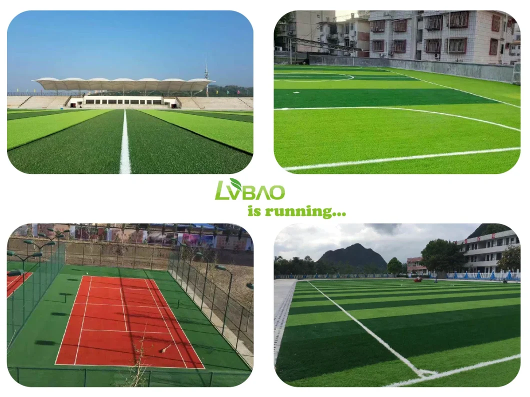 UV-Resistance Strong Yarn Natural-Looking Multipurpose Carpet for Sport/Football/Soccer Field Artificial Grass