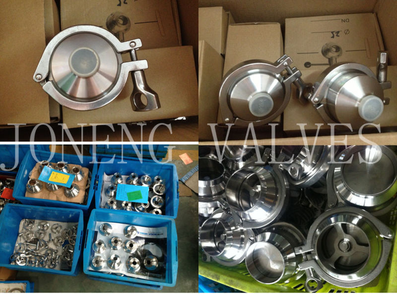 China Stainless Steel Hygienic Grade Clamp- Body Clamped Check Valve (JN-NRV1008)