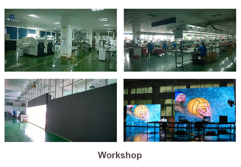 500X500mm Cabinet P3.91 Stage LED Screen for Concent Events