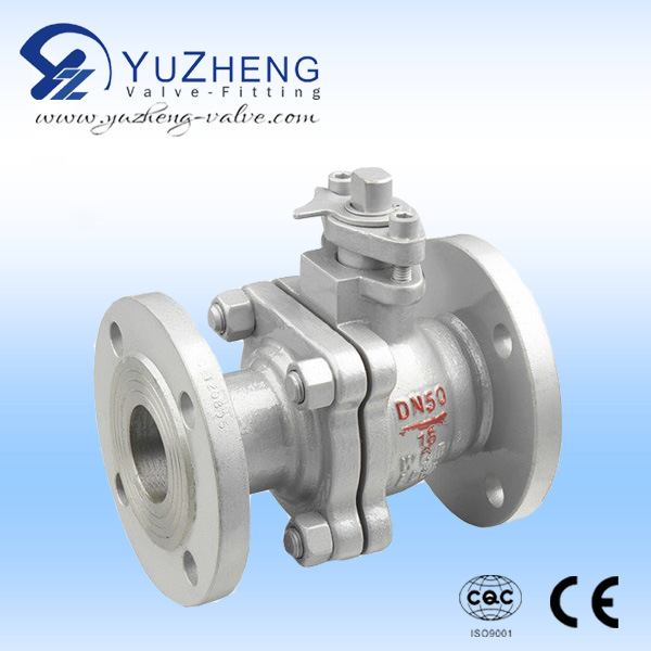Stainless 304/316 Pneumatic/Electric Actuator/Flanged Ball Valve