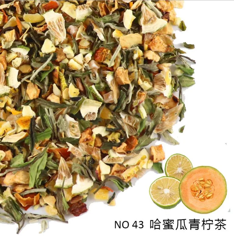 Green Orange and Mango Tea Fruit Tea Flavor Tea