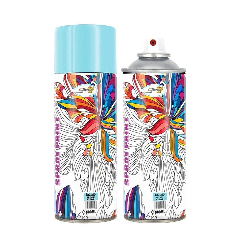 Wholesale 400ml High Heat Car Colors Graffiti Chrome Metallic Auto Aerosol Furniture Spray Paint