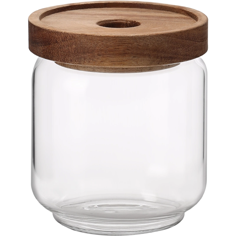 Glass Jar Manufacturer Storage Nuts Jar Glass Container Glass Kitchenware Jar