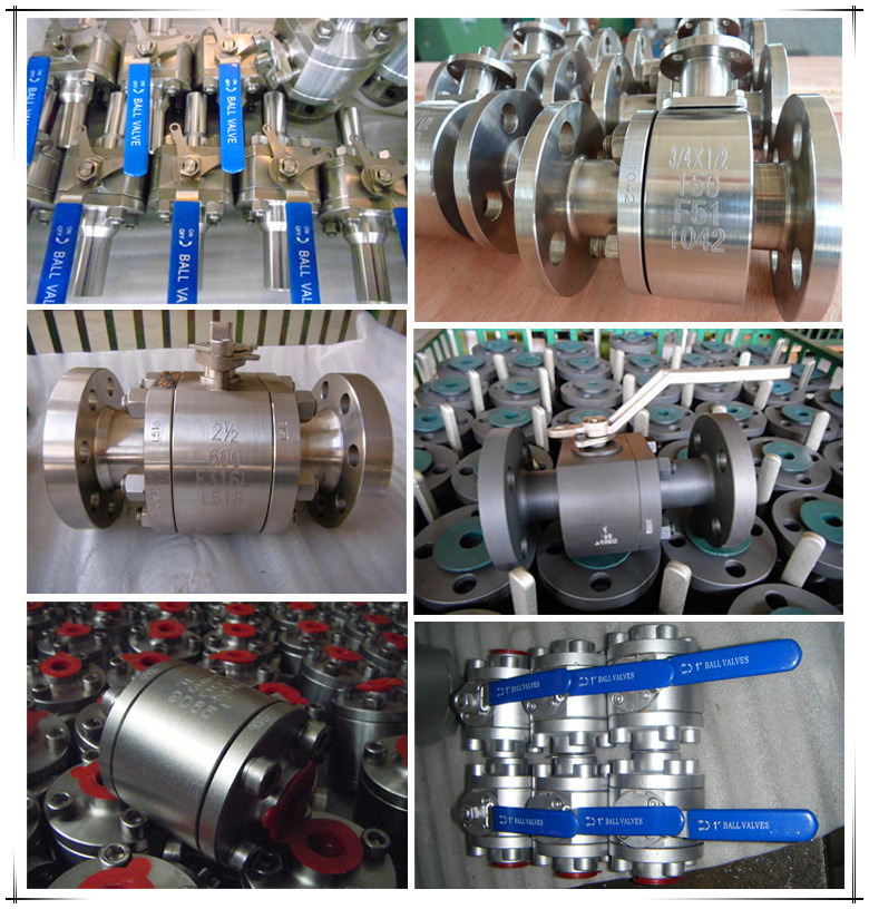 API 6D Forged Steel Stainless Steel Ball Valve