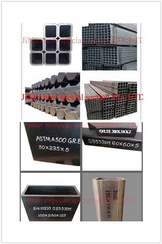 S355j0h S355j2h Standard2 and BS Standard Square Tube Form China