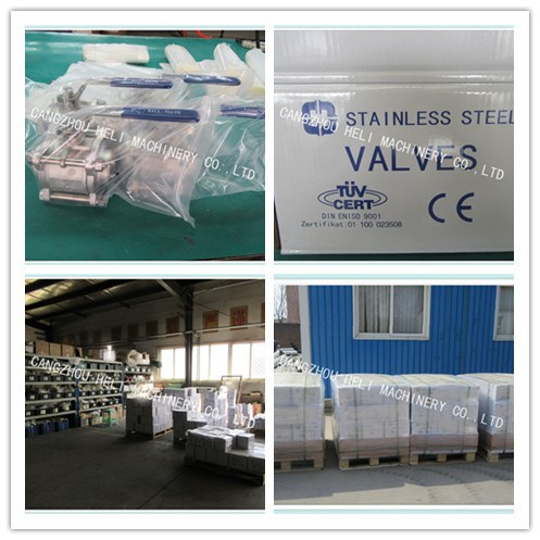 2PC Ball Valve Stainless Steel Floating Ball Valve