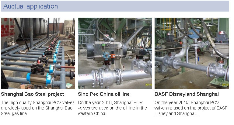 3 Way Flange Dn50 Steam Ball Valve with Pneumatic Actuator