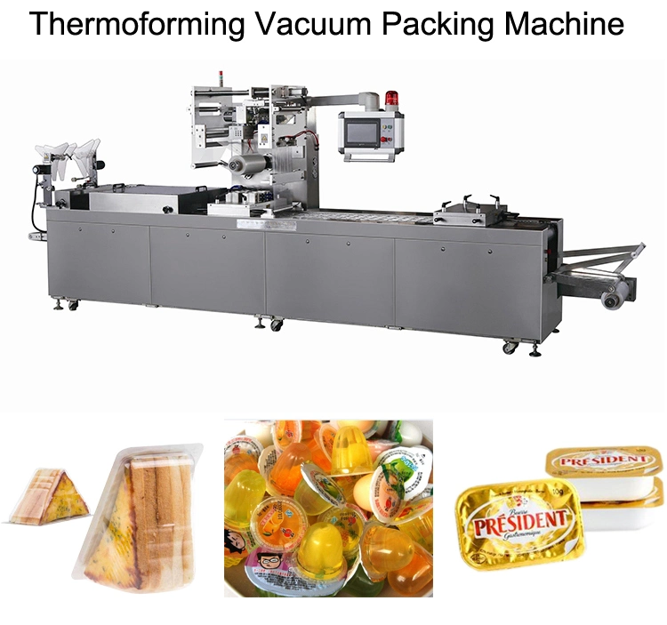 Automatic Forming Filling Sealing Vacuum Packing Thermoforming Machine