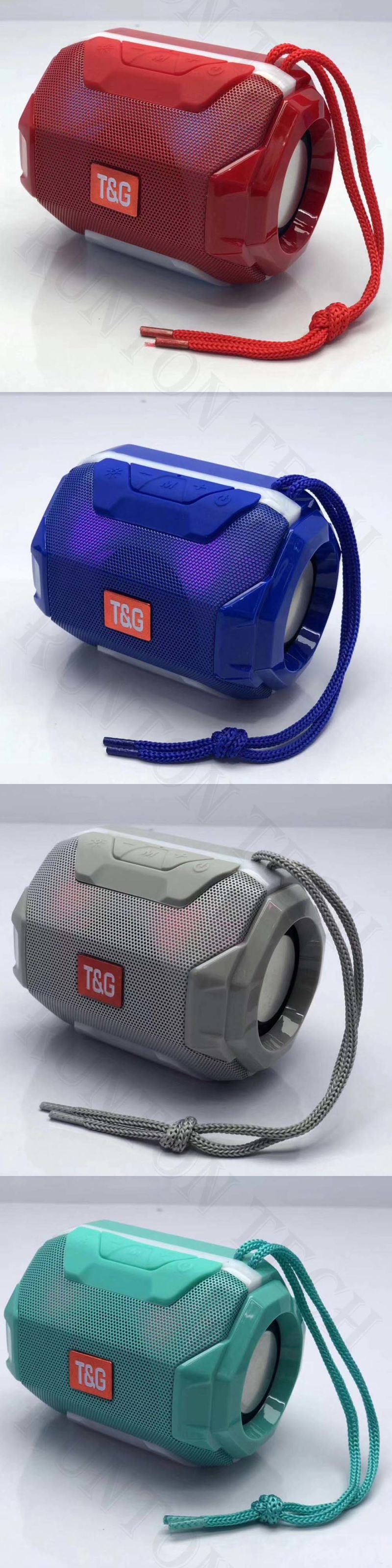 Tg162 Dazzling Lantern Portable Wireless Colorful Light Portable Subwoofer Speaker