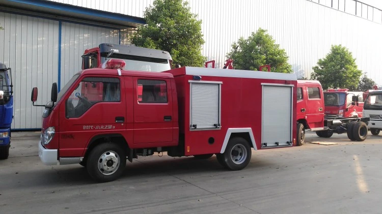 Isuzu 4X2 3000L Fire Extinguisher Foam Powder 4000L Water Tank Fire Fighting Truck