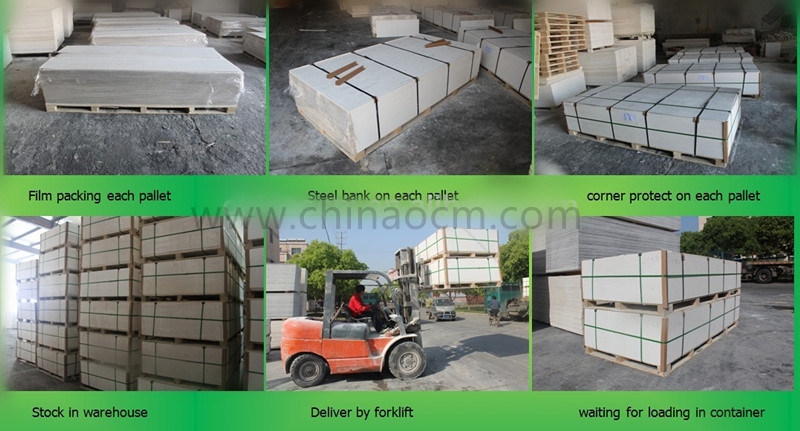 Fire Resistant Magnesium Oxide Boards Insulation for Fireplaces