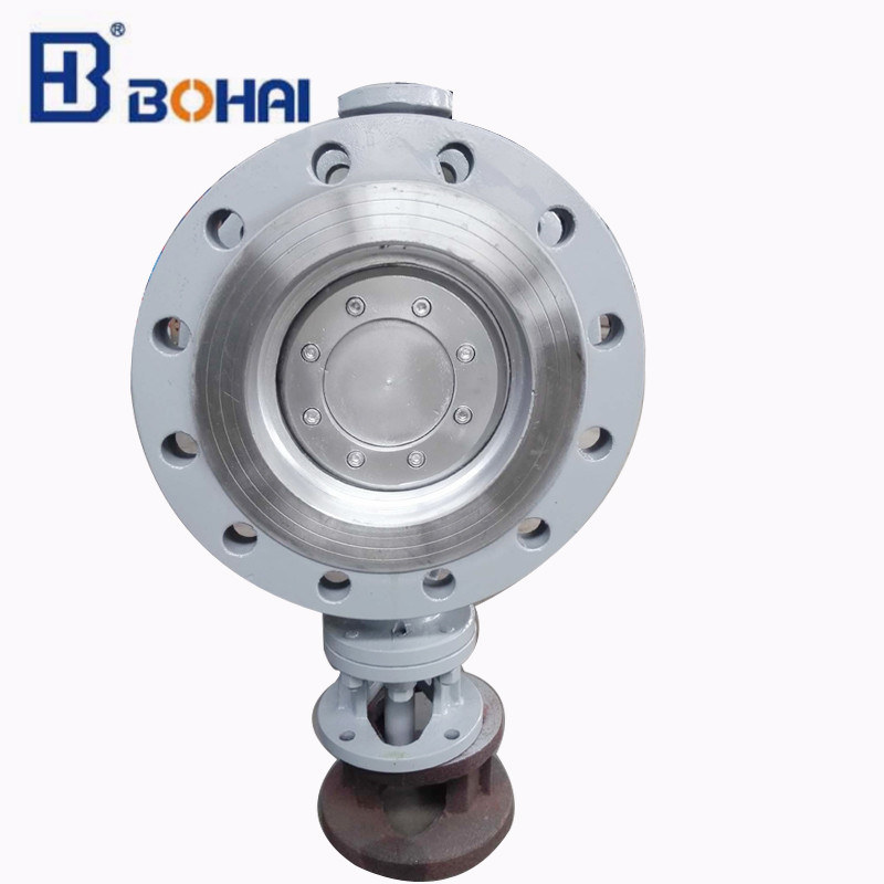 Flanged Metal Seat Industrial Control Valves Butterfly Valve