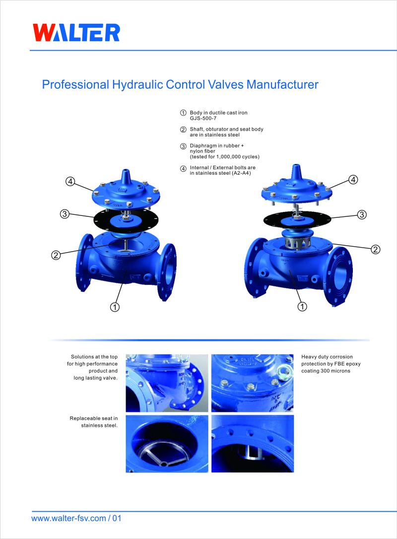 DIN Pn16 Double Flange Ball Type Check Valve