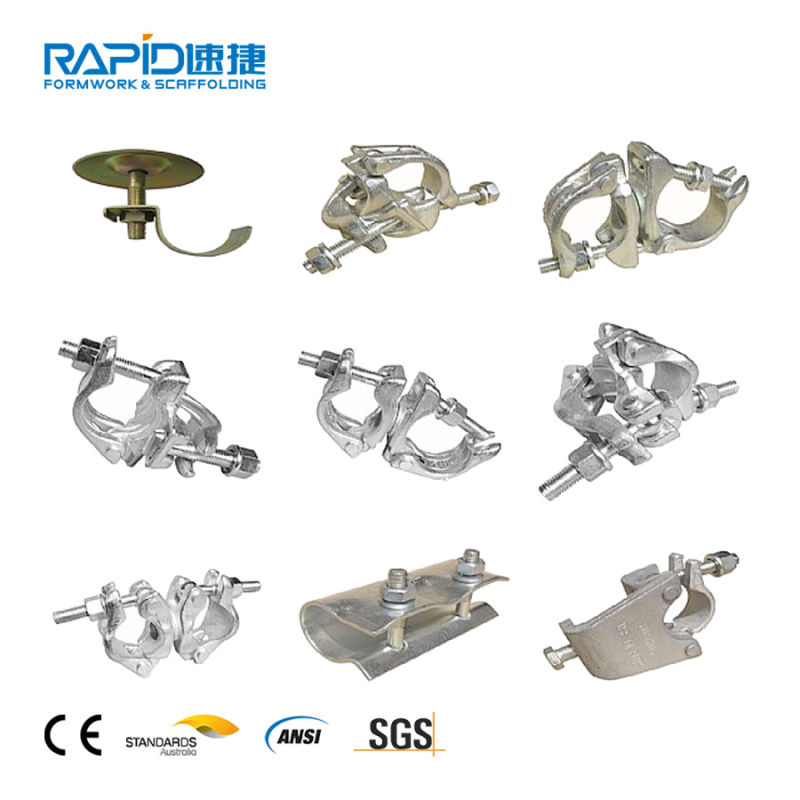 Drop Forged Double Coupler for Tube and Coupler Scaffold Factroy Directly Sale