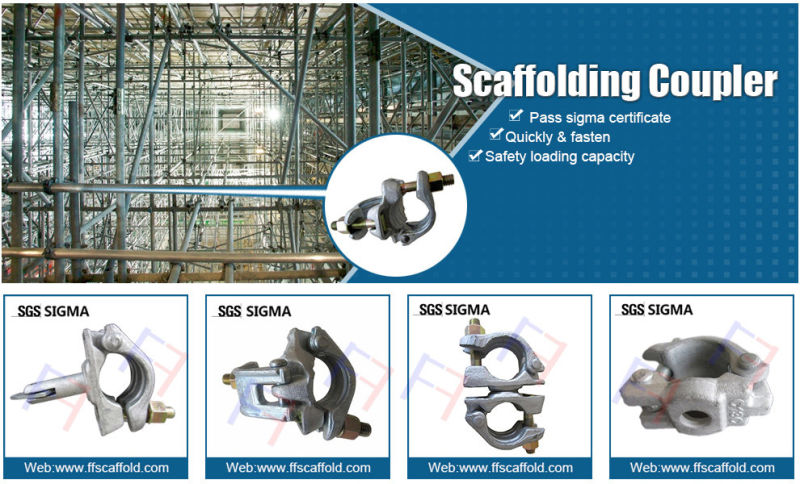 Steel Scaffolding Pipe Clamp British Type Forged Scaffold Fastener