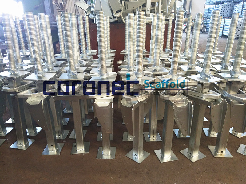 Certified Building Material Construction Formwork Clamp High Quality Drop Head Support Scaffolding
