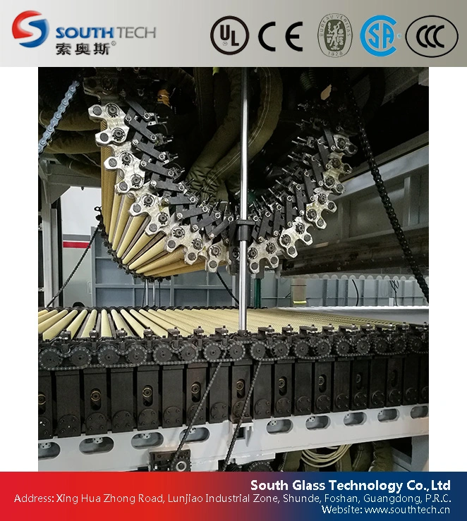 Southtech Combination Flat/Bending Glass Ceramic Roller Processing Machine (NPWG)