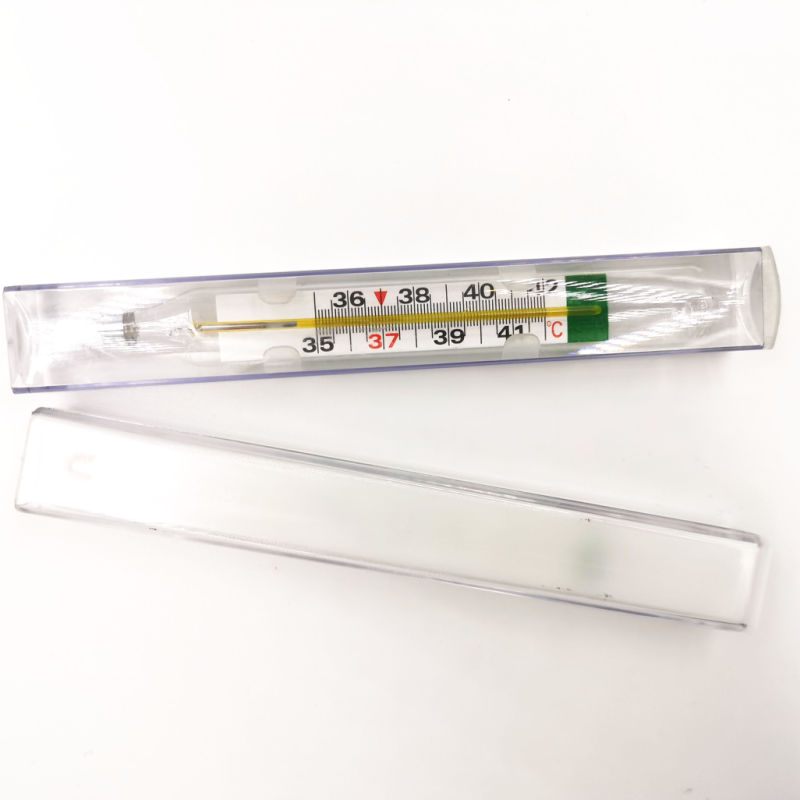 Non-Mercury Clinical Thermometer Mercury Glass Thermomete