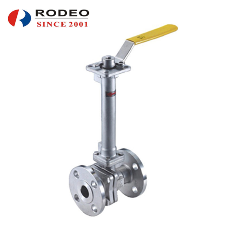 DN50-DN200 RF Two-Piece Low Temperature Cryogenic Ball Valve