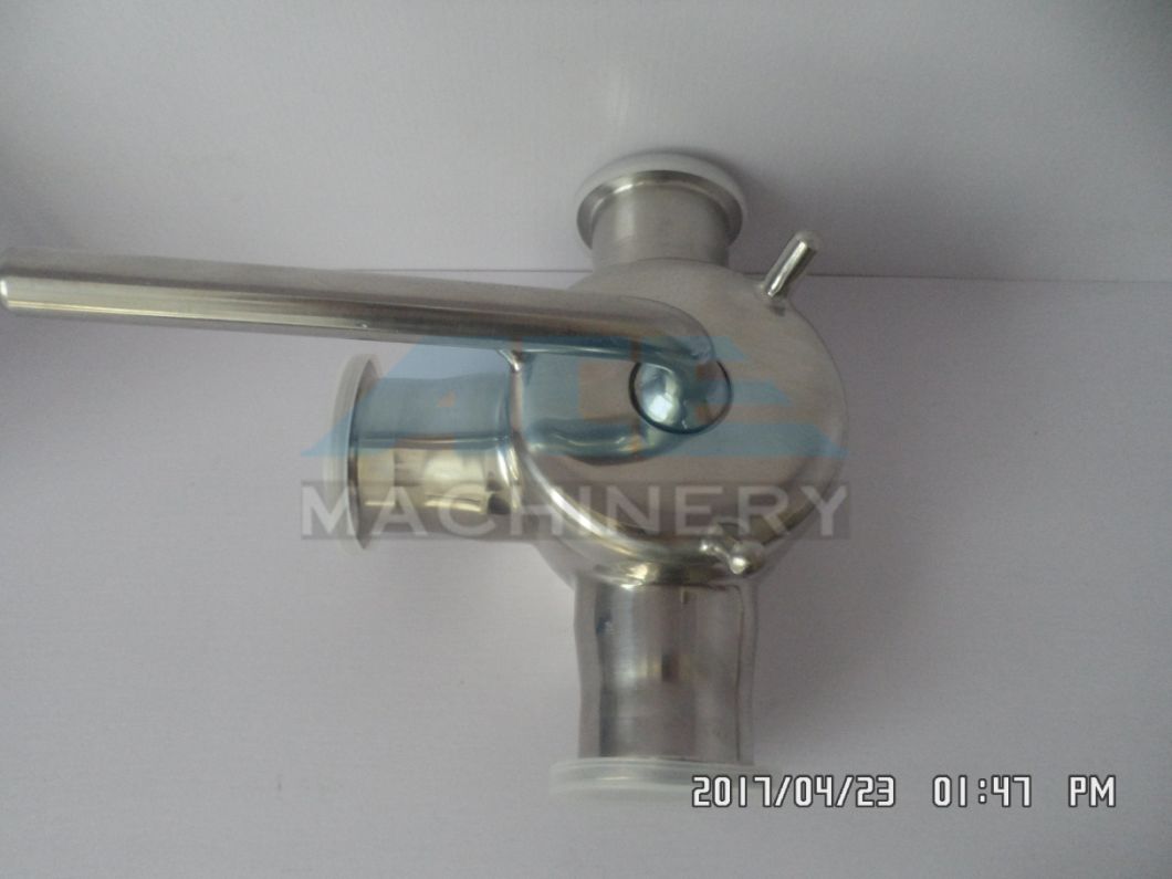 Sanitary Stainless Steel Plug Valve for Gas and Oil Hand Operated