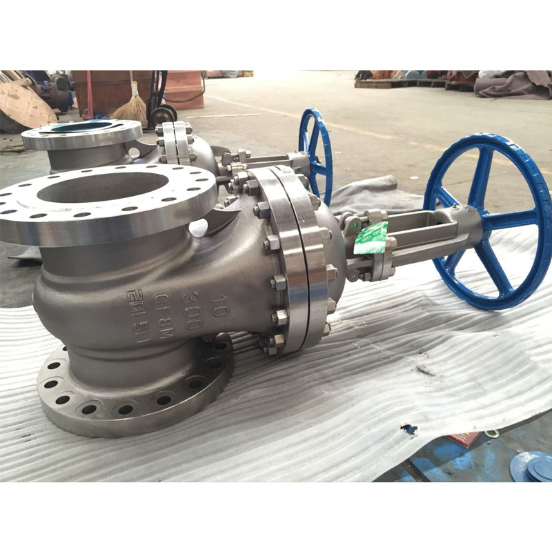 API ANSI Stainless Steel Ss CF8m Wedge Gate Valve Knife Gate Valve Nrv Valve Double Gate Valves Factory