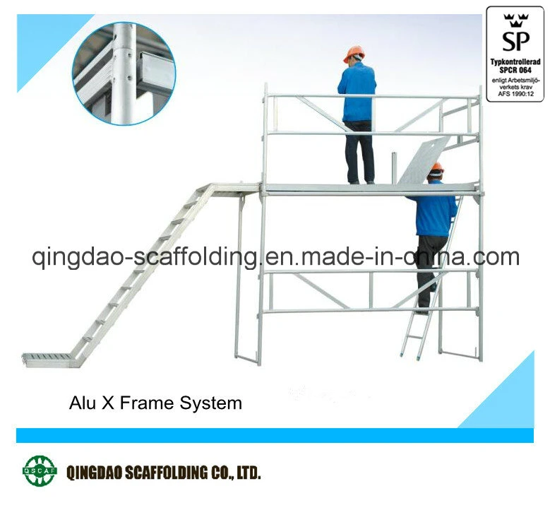 European Scaffolding Frame Aluminium Frame System for Sale