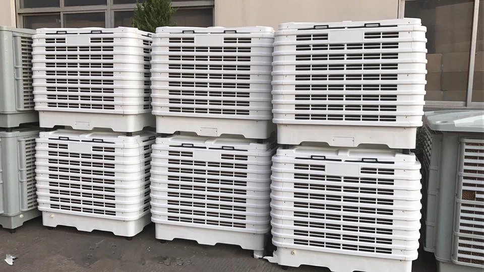Industrial Cooling System Big Air Flow Room Rooftop Industrial Evaporative Air Cooler 18000m3/H