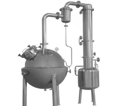 Stainless Steel Herb Roundness Spherical Vacuum Concentrator in China