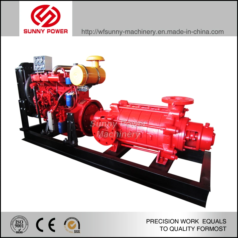 Diesel Engine Fire Fighting Pump Centrifugal Fire Fighting Pumps Vertical Multistage Fire Pump with Control Panel