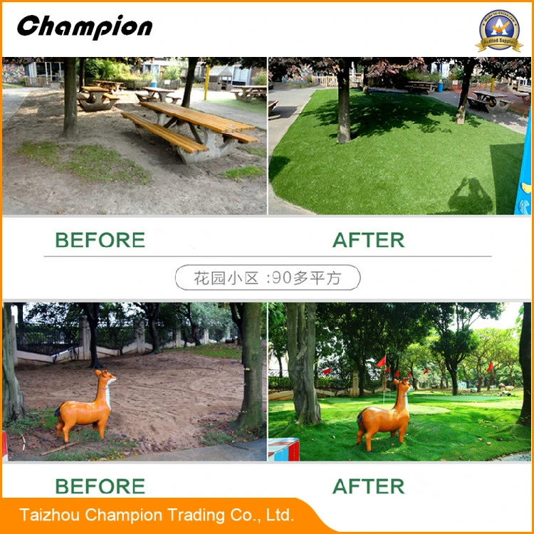 High Density Good Performance Golf Artificial Grass Hockey Playground Application for Gym