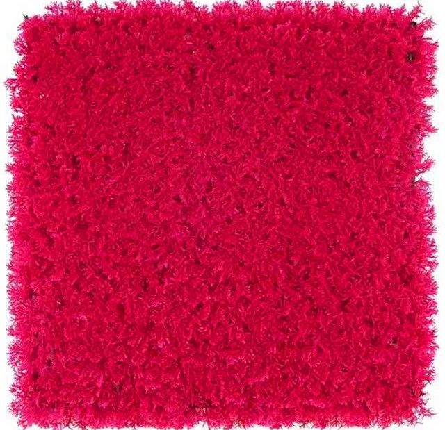 Pink Color Artificial Cypress Leaves Synthetic Wall Grass Leaves for Residential and Commercial Applications