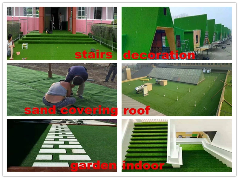 Blue Landscaping Artificial Grass for Events Turf