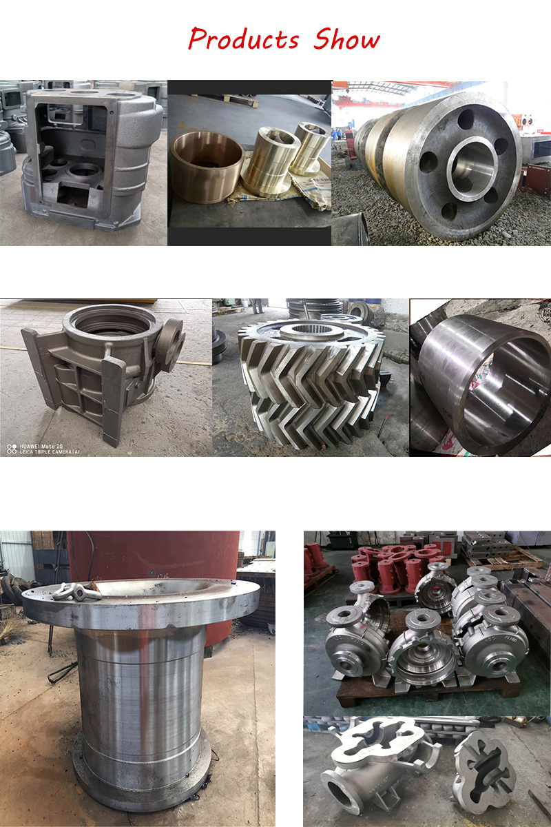Sand Casting Support Equipment Parts Components, Sheaves, Shafts and Bogies with Custom Service