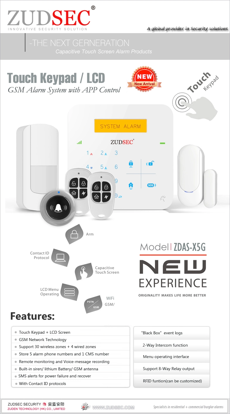 4in1 Mutil-Function Wireless Window Door Security Magnetic Alarm for Home Intruder Burglar Security Magnetic Sensor