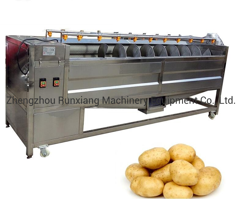 Industrial Fresh Vegetable Fruits Cleaning Drying Processing Dry Dates Washing Machine