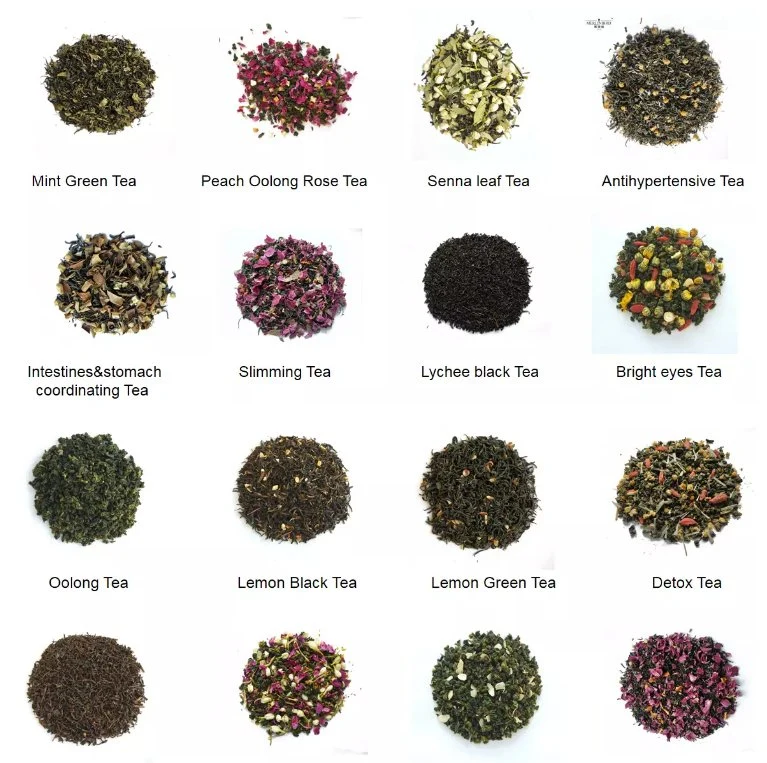 Organice Mint Black Tea Green Tea Loose Tea