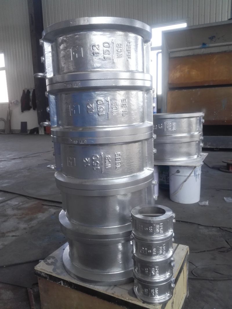 Double Disc Wafer Check Valve with Metal Seat