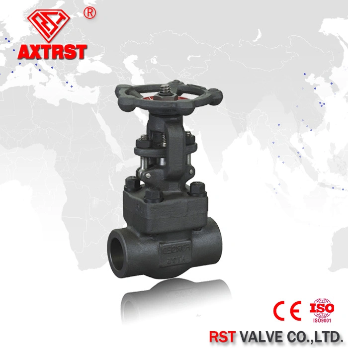 Forged Steel 150lb~2500lb Globe Valve with Threaded End